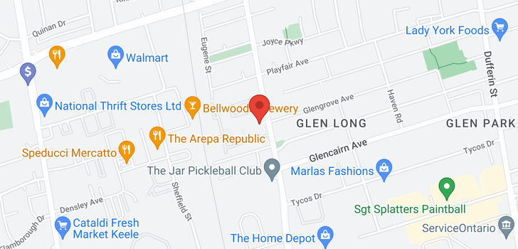 map of #1003 -940 CALEDONIA RD